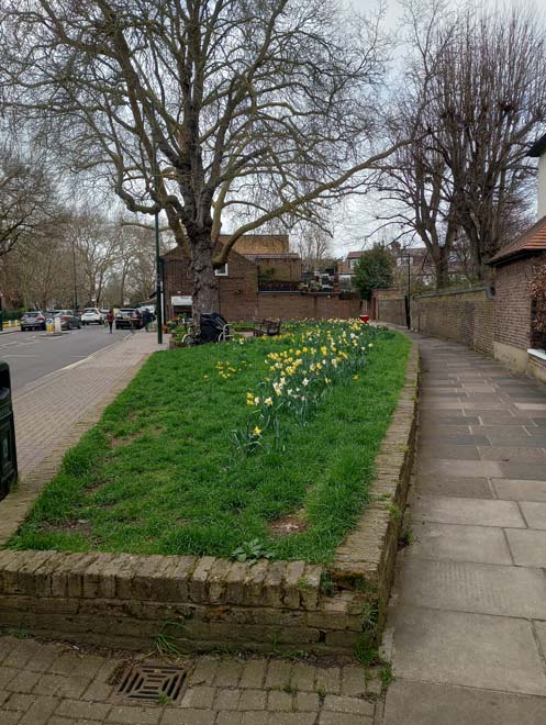 Figure 116: The open space adjacent to 85 Church Road