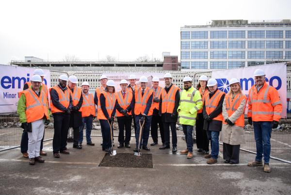 Work underway on Richmond Cycle Hub 
