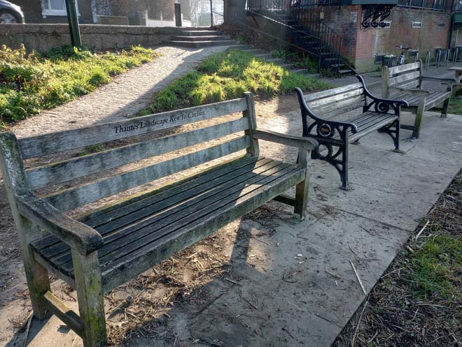 Figure 51: Benches by the White Hart