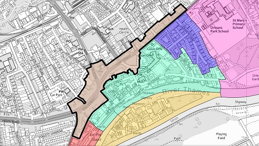 Fig. 148:  Commercial Centre Character Area Map