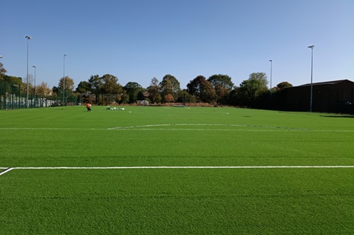 Upgraded Hampton pitch ready for autumn games