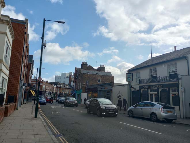 Figure 109: View Looking east along the High Street