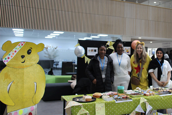 Richmond upon Thames College students raise over £300 for Children in Need