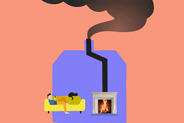 Is your warm, cosy fire doing more harm than you think?