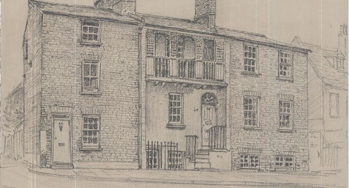 Figure 62: 19th century illustration of Nos.66,64 and 62 Kew Green