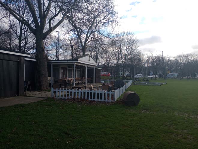 Figure 56: The cricket pavilion
