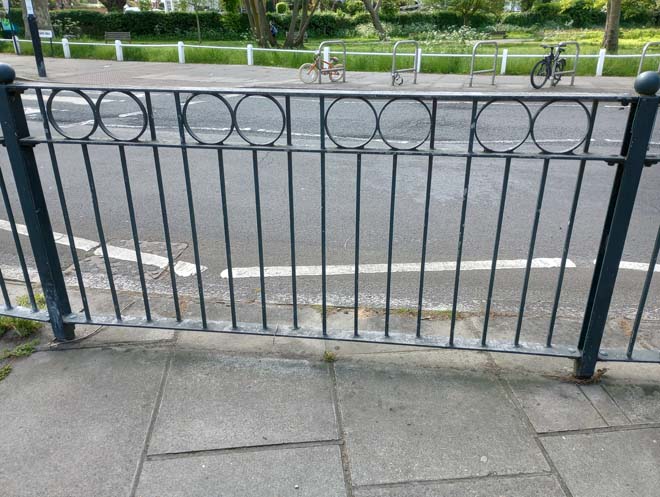 Figure 127: Railings on Church Road