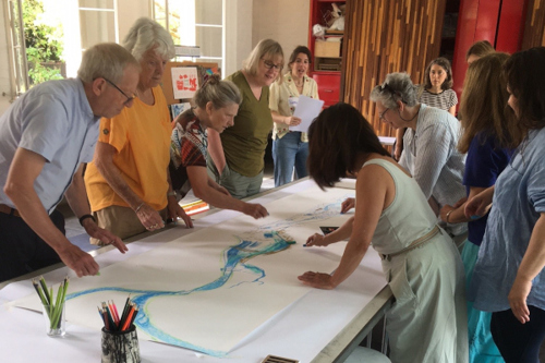 Community art and conversations on Clean Air Day