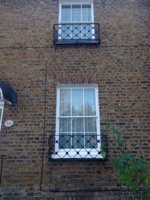 Figure 36: Windows with metal guards