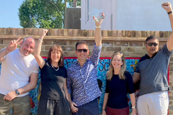 Marshgate Primary School wins England's PTA of the Year Award