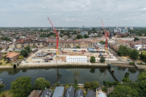 Twickenham Riverside enters its most visible phase yet