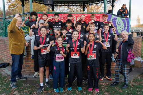 Huge success for team Richmond at London Youth Games Cross Country