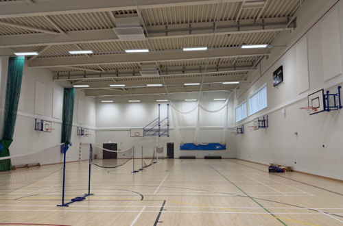 Council-backed, £8m sports facility helps students and community stay active