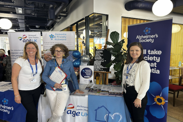 World Alzheimer’s Month: early support, small steps and a more dementia friendly Richmond
