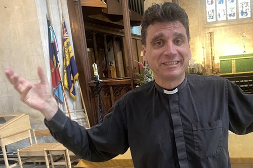 Richmond vicar attempts 12-hour preaching marathon