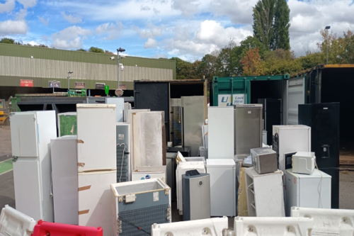 Fridge and freezer disposal services paused