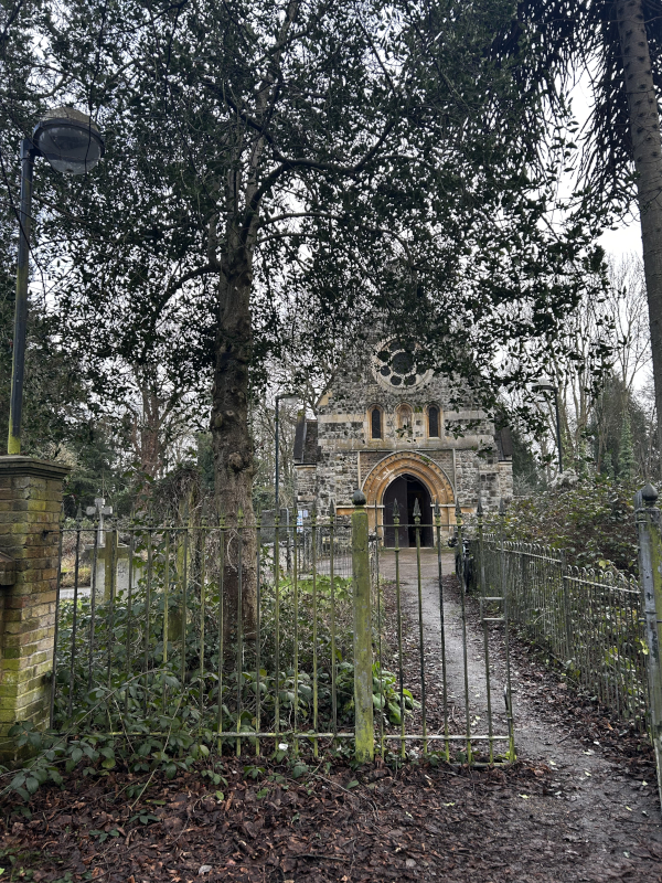 Photo showing the chapel entrance