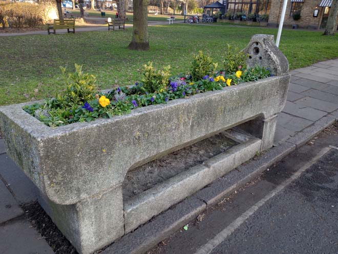 Figure 146: The cattle drinking trough