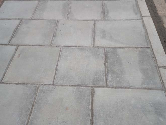 Figure 131: The paving outside the new development on the High Street