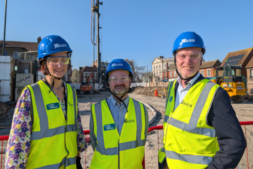 Piling begins at Twickenham Riverside, paving the way for construction