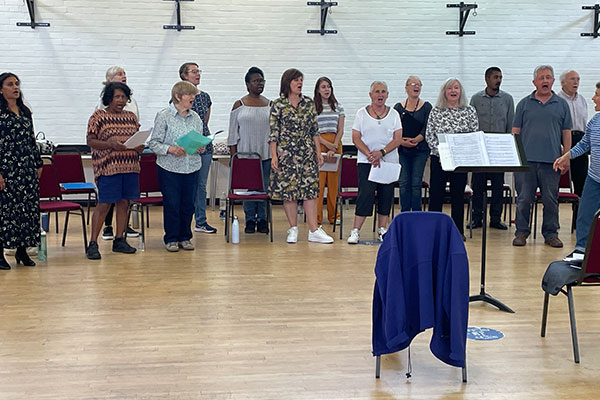 Take part in a seasonal singing session with Whitton Adult Community Singing Group