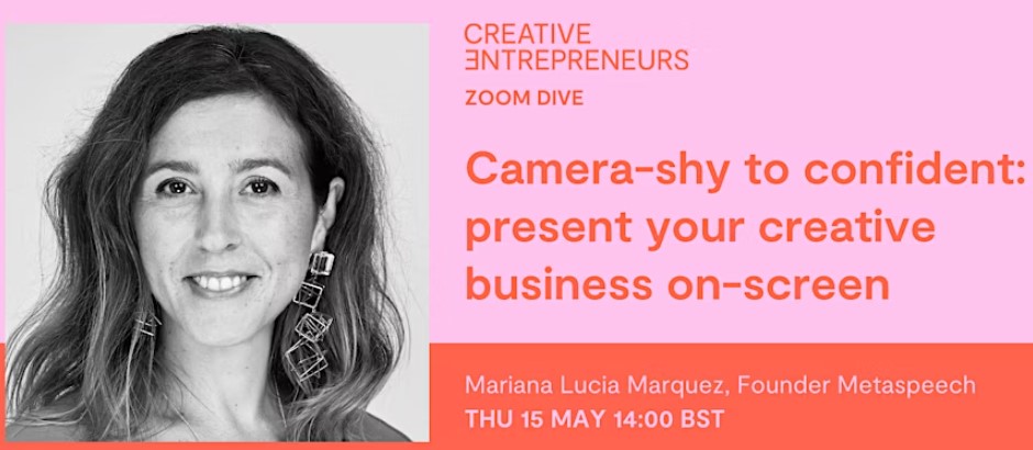 Camera-shy to confident: present your creative business on-screen