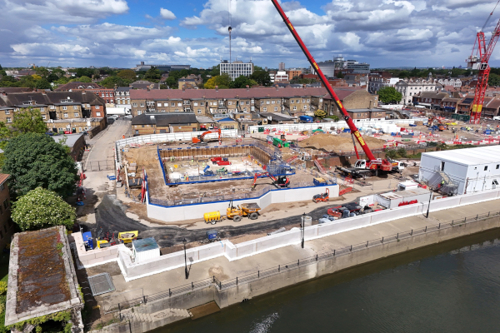 Twickenham Riverside transformation gathers pace as major construction begins