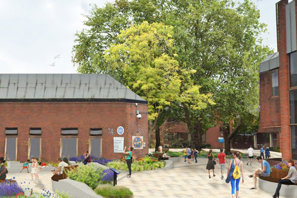 Have your say on proposals to improve public courtyard space in East Sheen