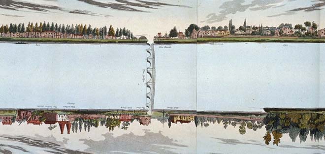 Figure 9: Extract from Samuel Leigh's 'Panorama of the Thames' (1829)