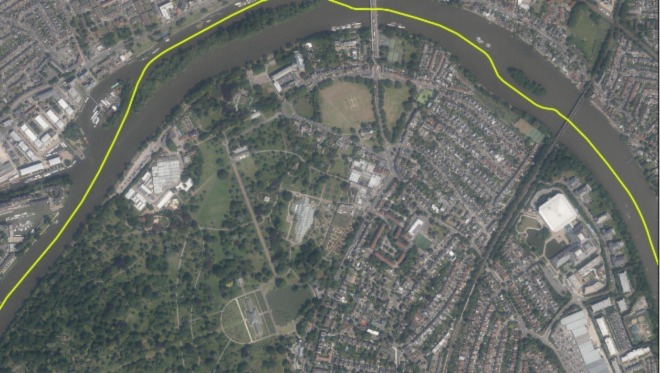 Figure 19: Aerial view of Kew